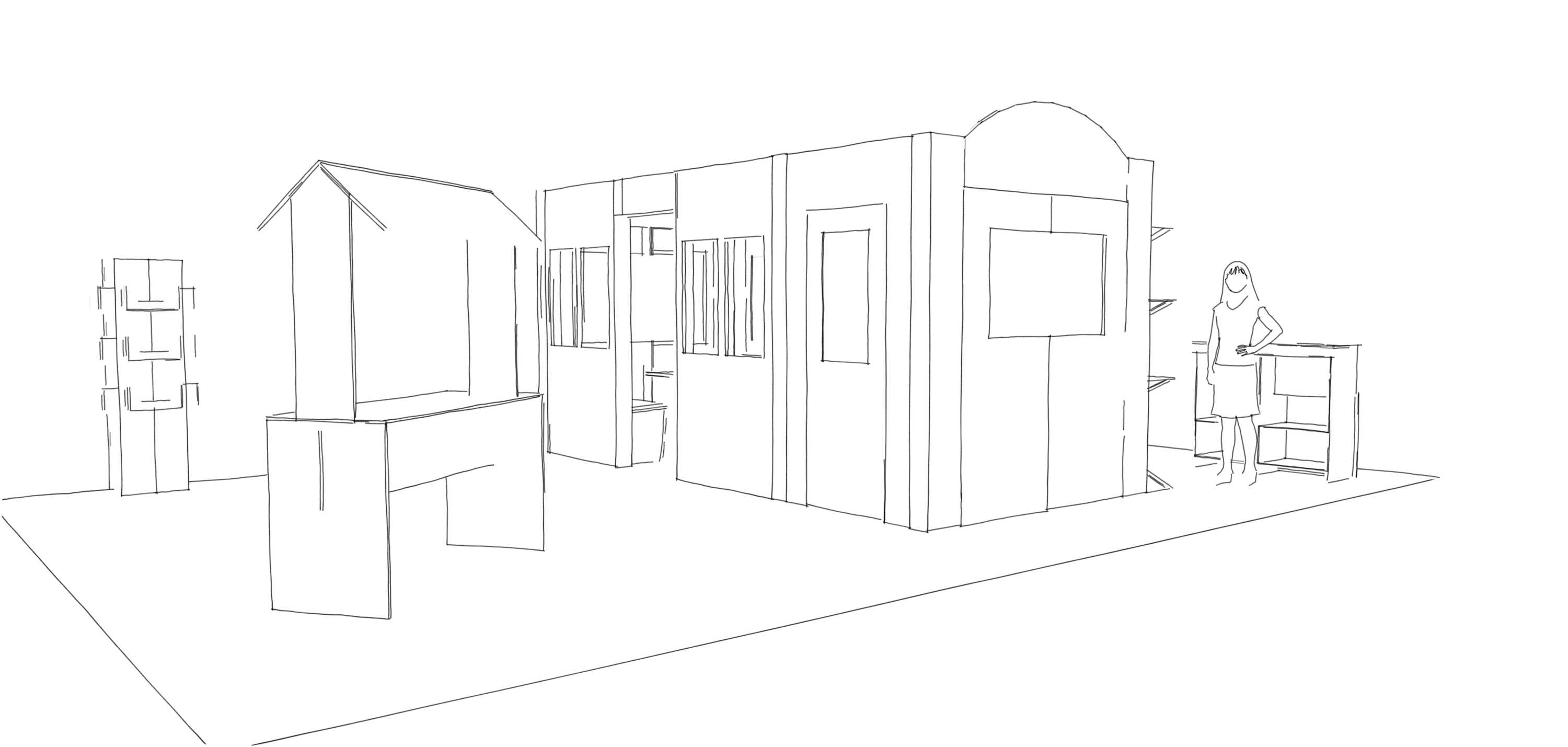 Dessin de notre studio de création