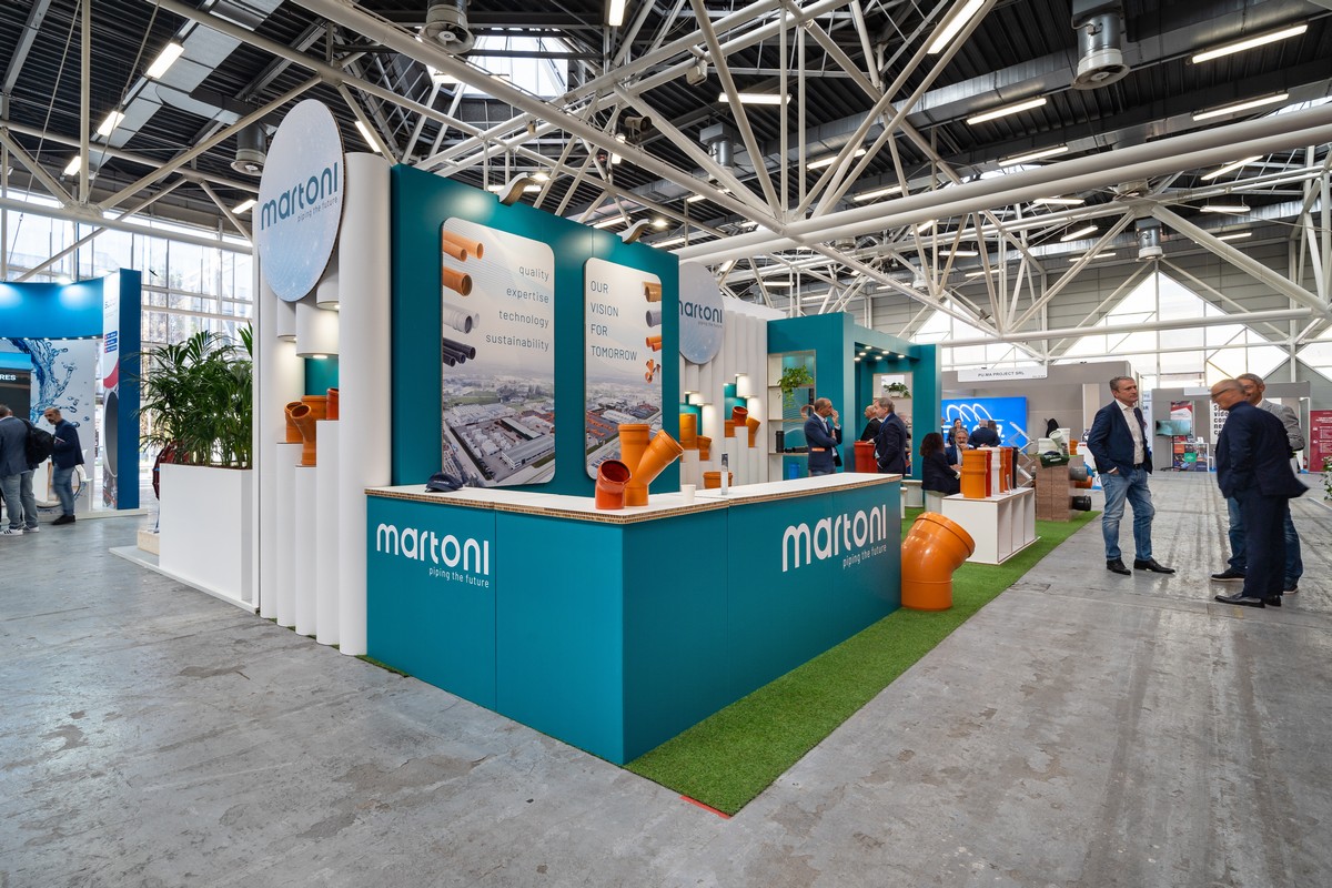 Un stand en carton sur-mesure