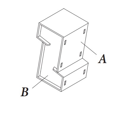 Tabouret en carton écologique pour stands événementiels et scénographies professionnels, avec structure solide et pieds stabilisateurs métalliques intégrés pour un support sécurisé lors d’expositions ou de salons - Le Meuble en Carton une marque du groupe Natur Design