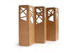 Paravent ajouré en carton BALBI