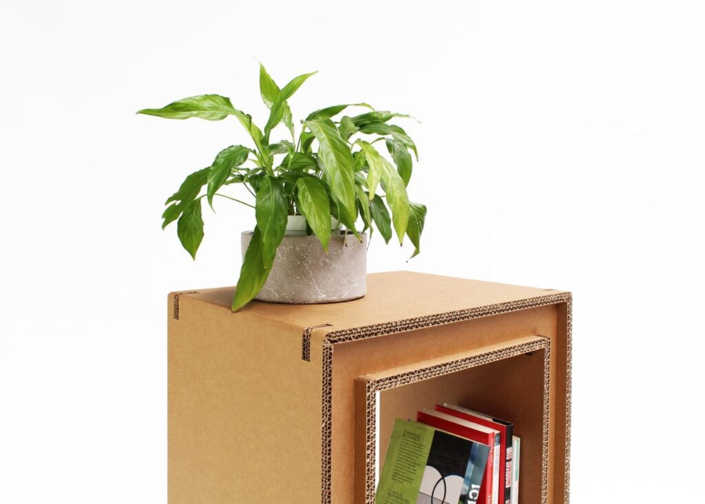 Étagère en carton LISTER B - Le Meuble en Carton