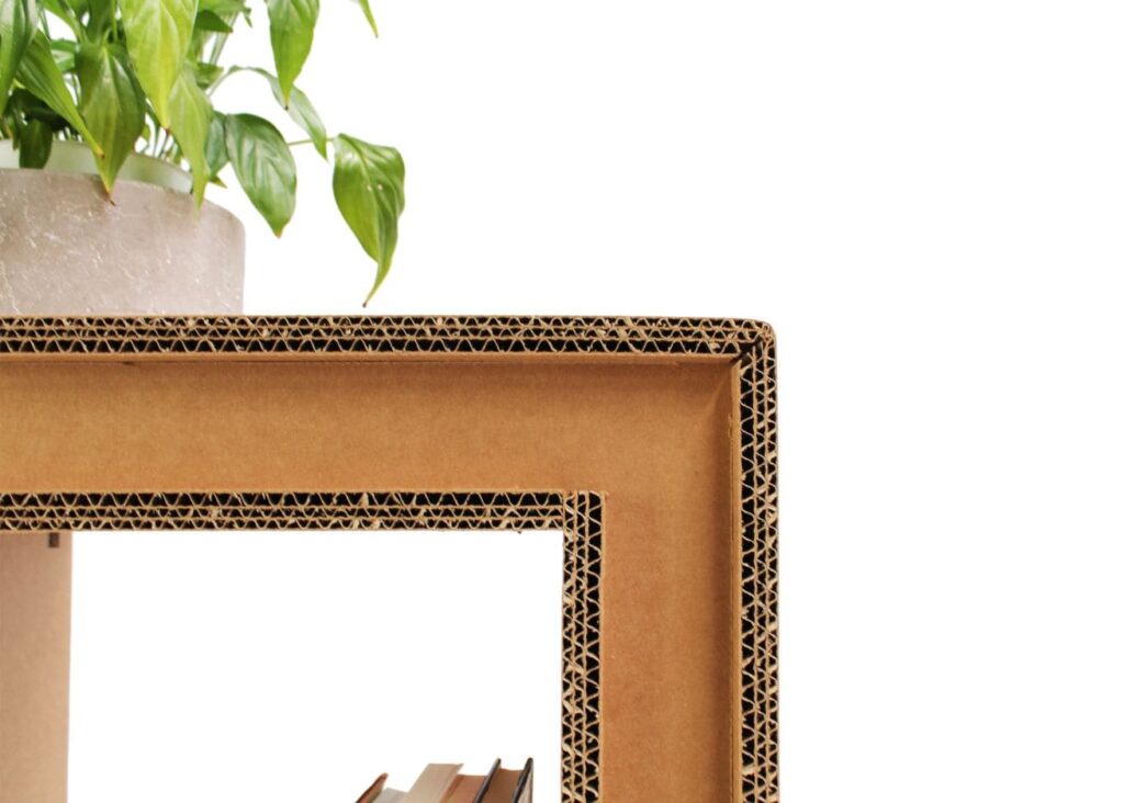 Étagère en carton LISTER B - Le Meuble en Carton