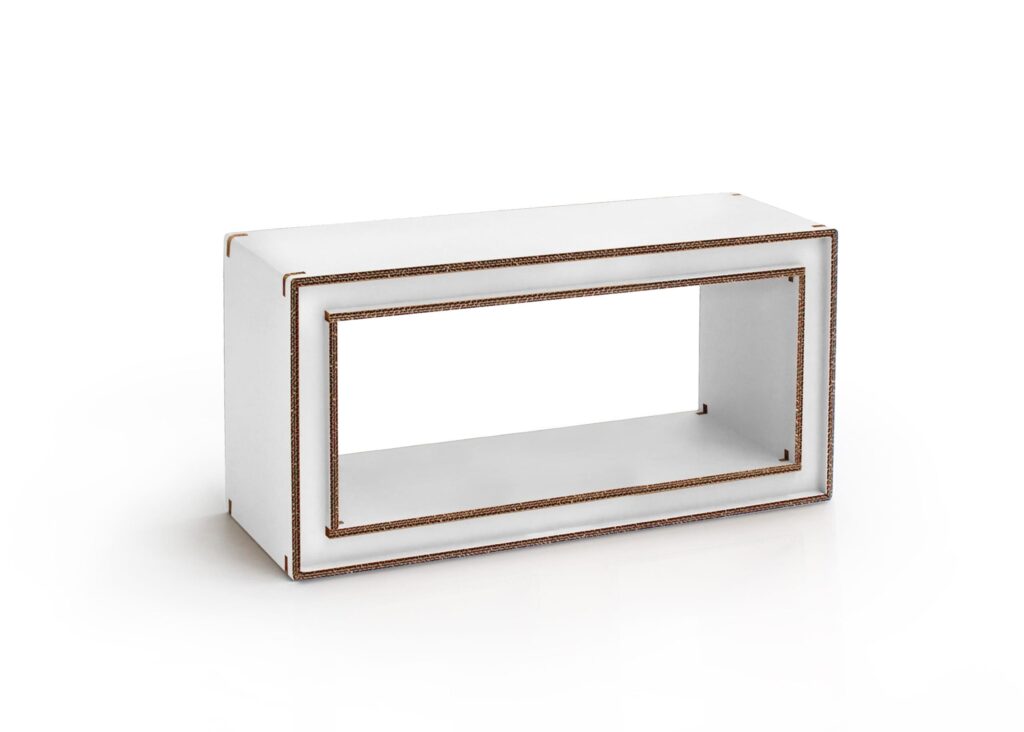Étagère en carton LISTER C - Le Meuble en Carton