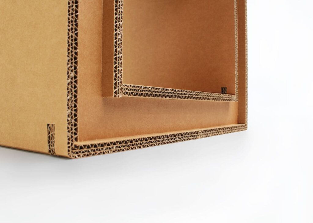 Étagère en carton LISTER B - Le Meuble en Carton