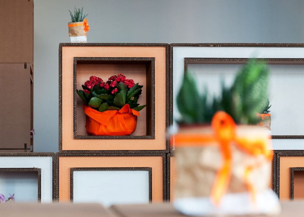 Étagère en carton LISTER A - Le Meuble en Carton
