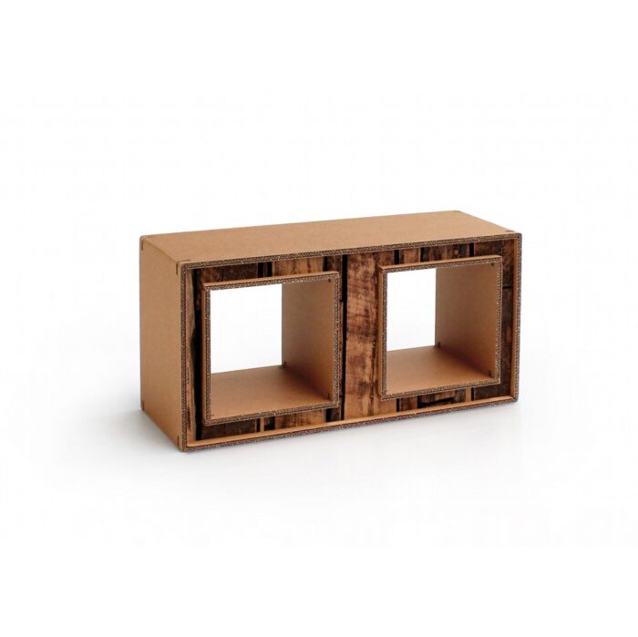 Étagère en carton LISTER B - Le Meuble en Carton