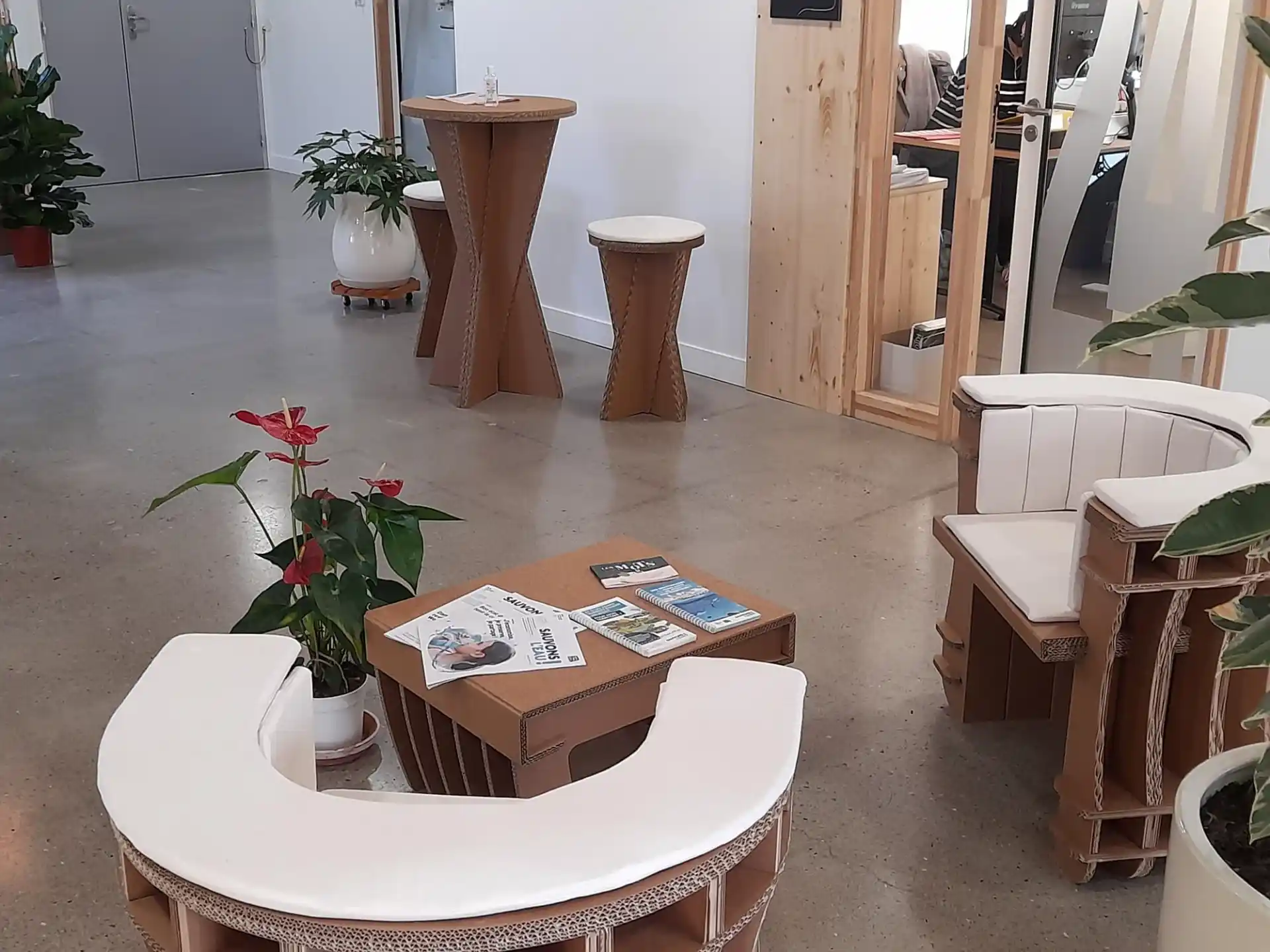 Réalisation Le Meuble en Carton