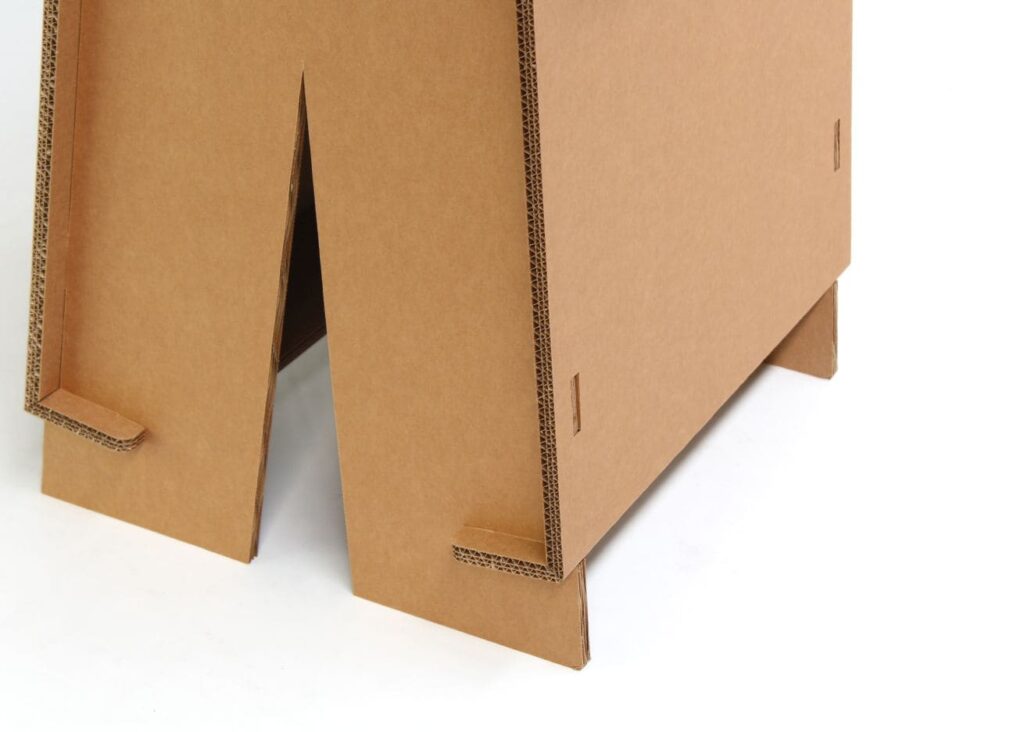 Porte-flyers en carton KONGUR B - Le Meuble en Carton