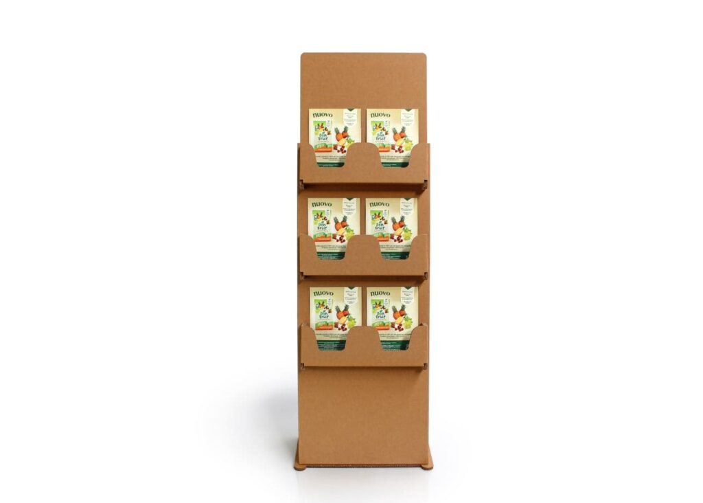 Porte-flyers en carton KONGUR A - Le Meuble en Carton