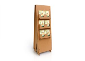 Porte-flyers en carton KONGUR B