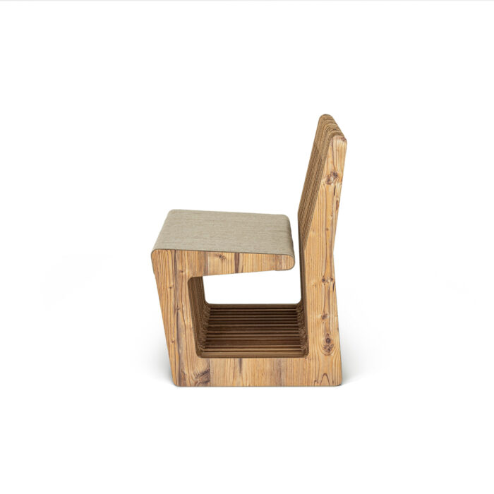 Chaise en carton LEVANNA - Le Meuble en Carton