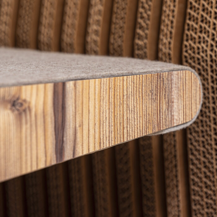 Chaise en carton LEVANNA - Le Meuble en Carton