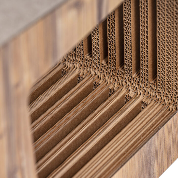 Chaise en carton LEVANNA - Le Meuble en Carton