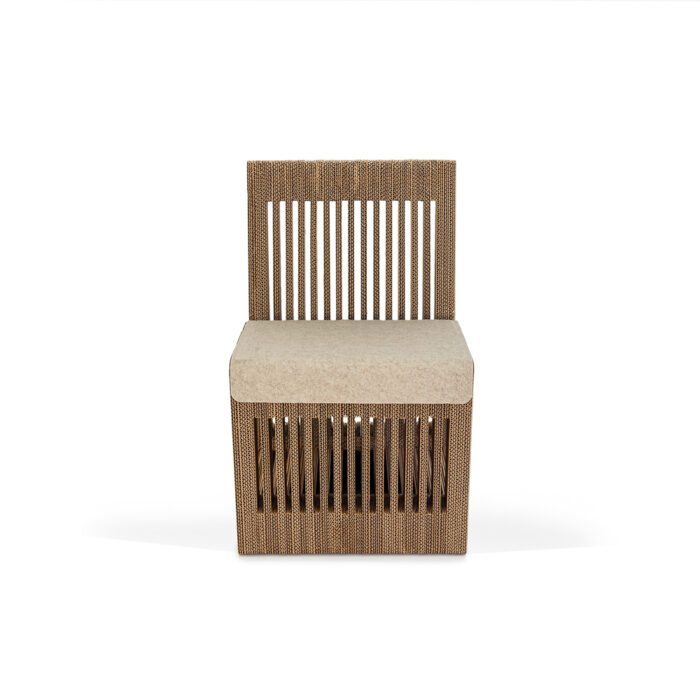 Chaise en carton LEVANNA - Le Meuble en Carton