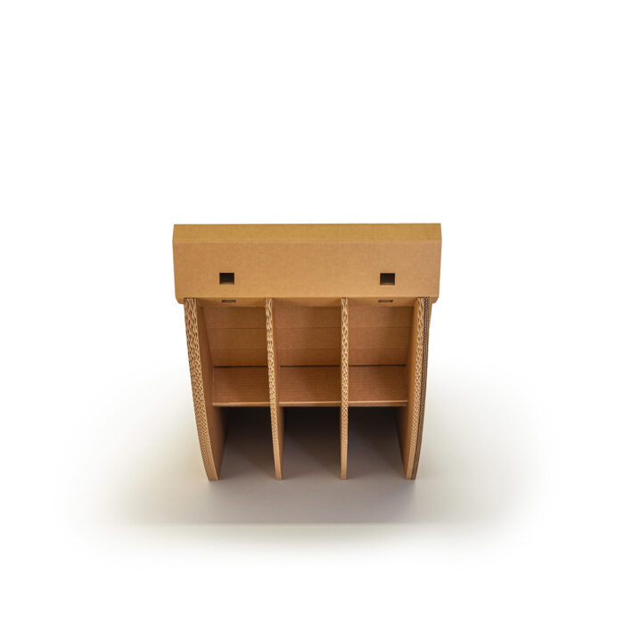 Chaise longue en carton JUNGFRAU - Le Meuble en Carton