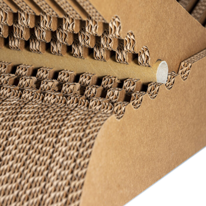 Chaise longue en carton RUITOR - Le Meuble en Carton