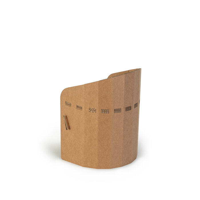 Fauteuil en carton TERSIVA - Le Meuble en Carton