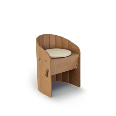 Fauteuil en carton TERSIVA