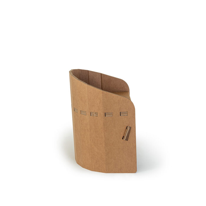 Fauteuil en carton TERSIVA - Le Meuble en Carton