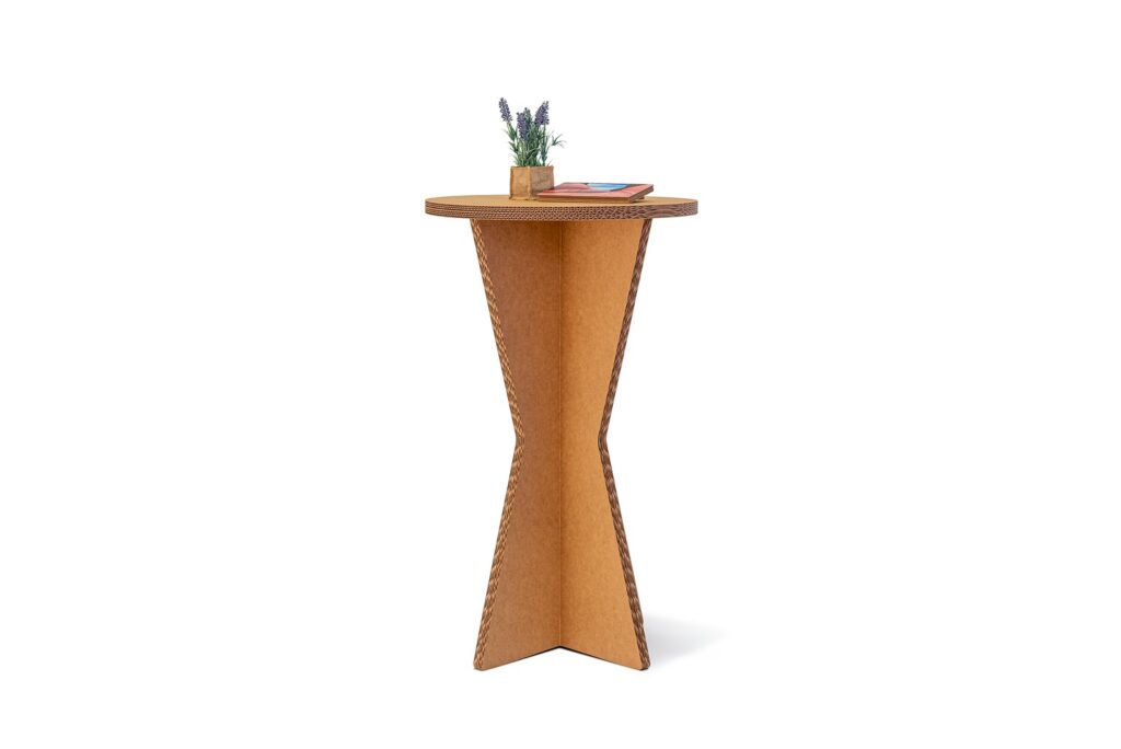 Mange-debout en carton OLYMPE E - Le Meuble en Carton