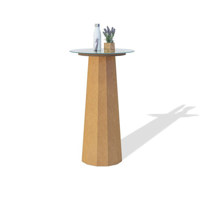 Table haute en carton ETNA - Le Meuble en Carton