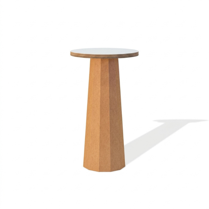 Table haute en carton ETNA - Le Meuble en Carton
