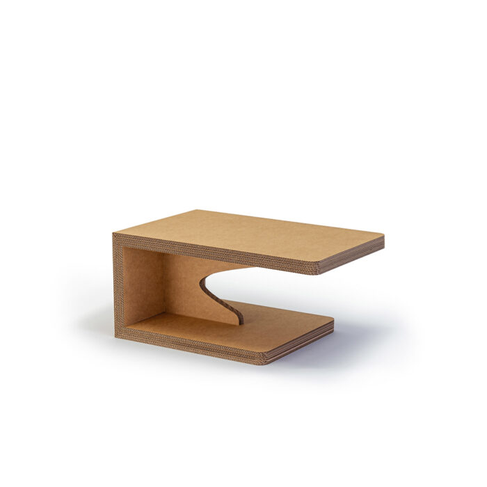 Table basse en carton ARVES - Le Meuble en Carton