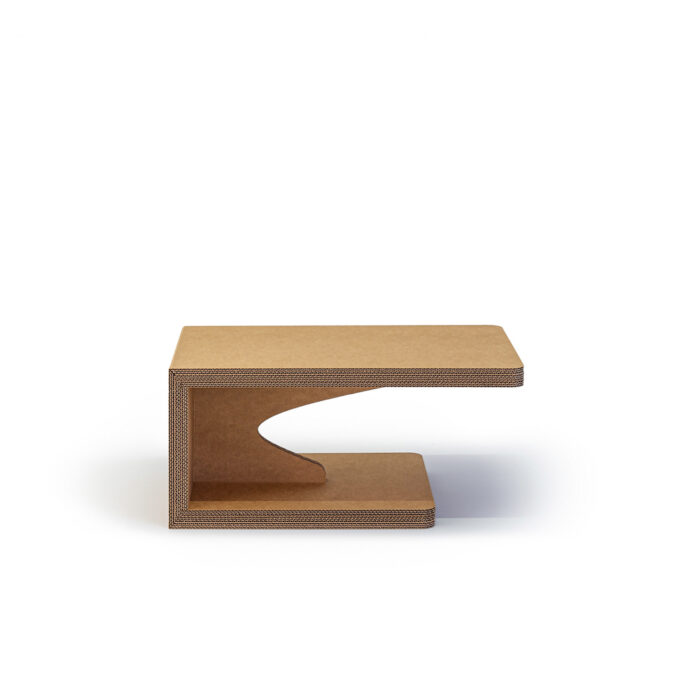 Table basse en carton ARVES - Le Meuble en Carton