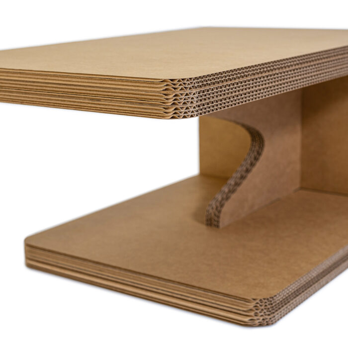 Table basse en carton ARVES - Le Meuble en Carton