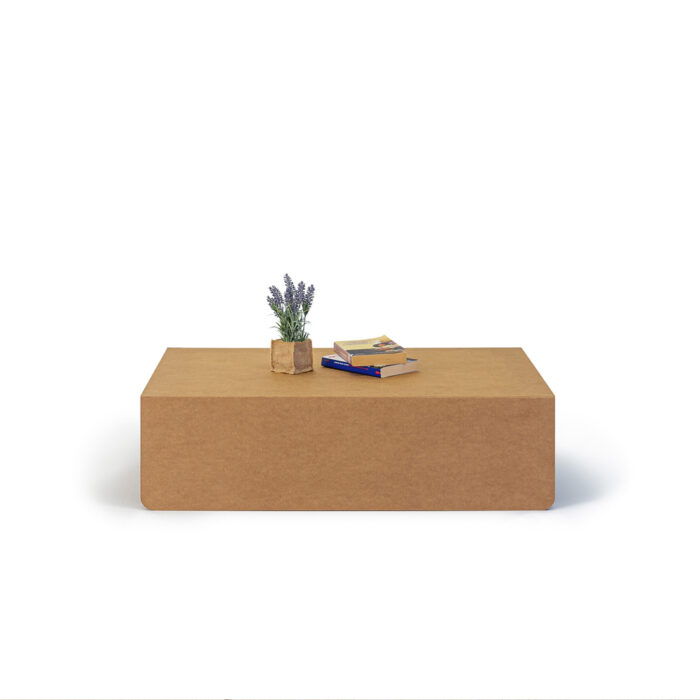 Table basse en carton MONT BLANC E - Le Meuble en Carton