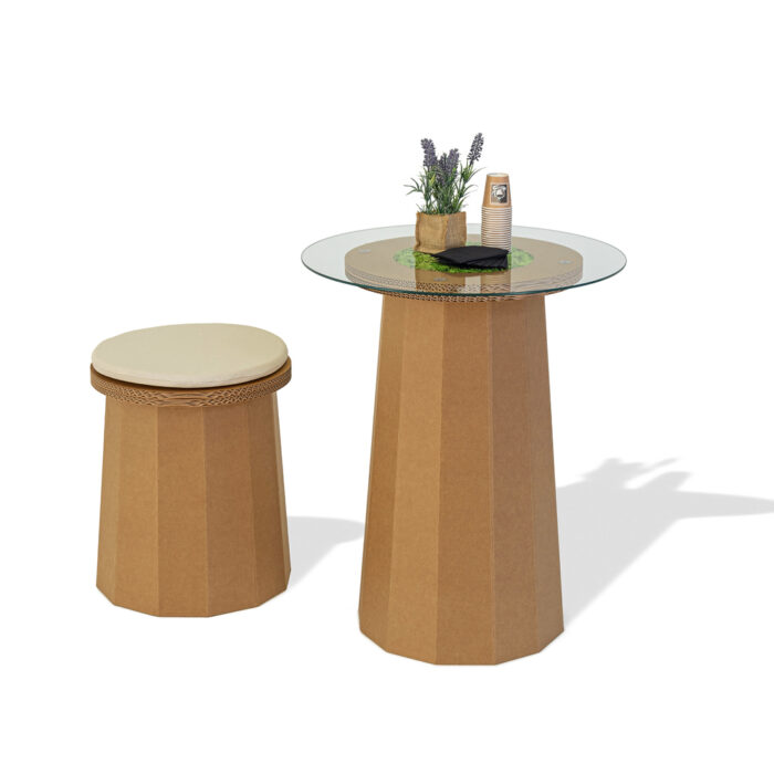 Table en carton ETNA - Le Meuble en Carton