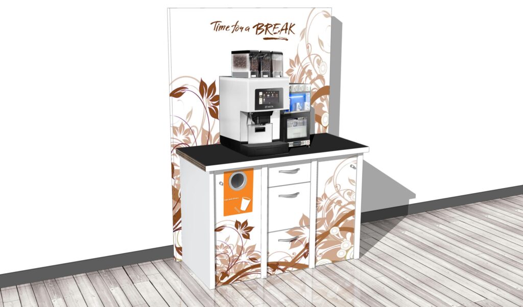 Bar en carton KILIMANJARO C - Le Meuble en Carton