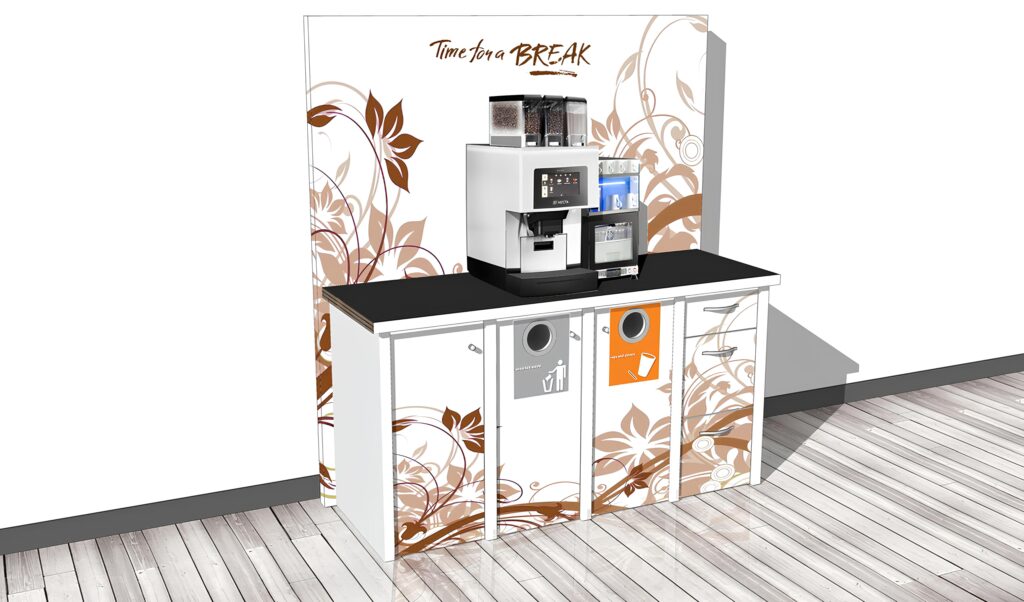 Bar en carton KILIMANJARO C - Le Meuble en Carton