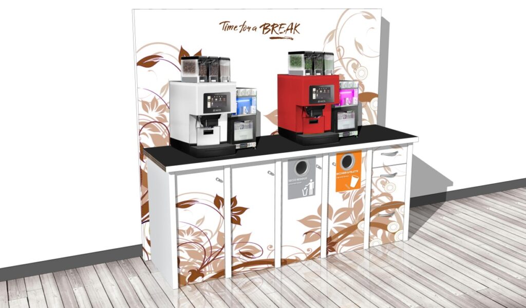 Bar en carton KILIMANJARO C - Le Meuble en Carton