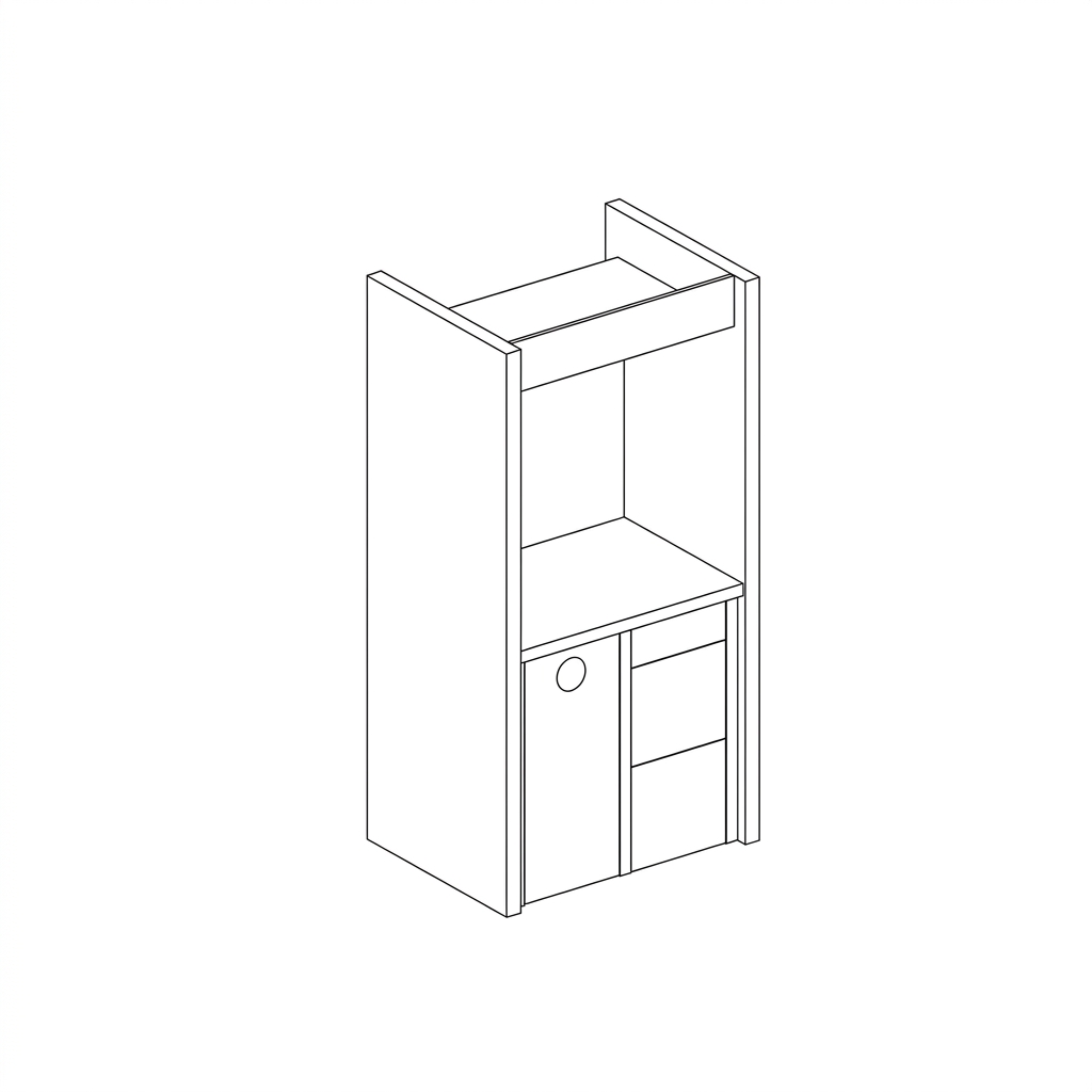 Bar en carton KILIMANJARO PLUS - Le Meuble en Carton