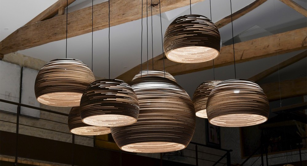 Suspension en carton NOVA - Le Meuble en Carton