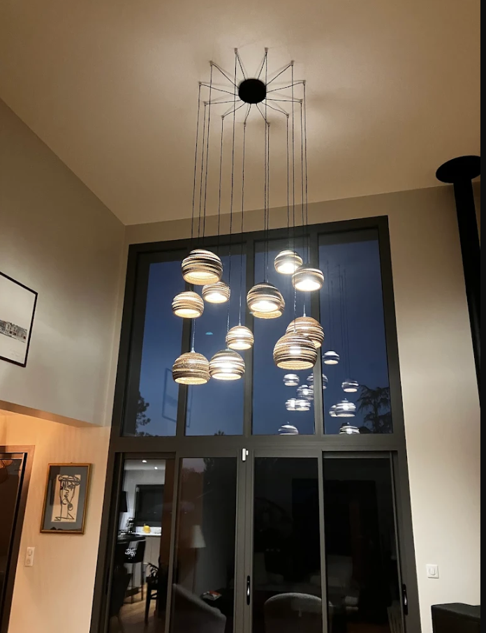 Suspension en carton NOVA - Le Meuble en Carton